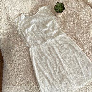 Kimchi Blue White Lace Dress With open back